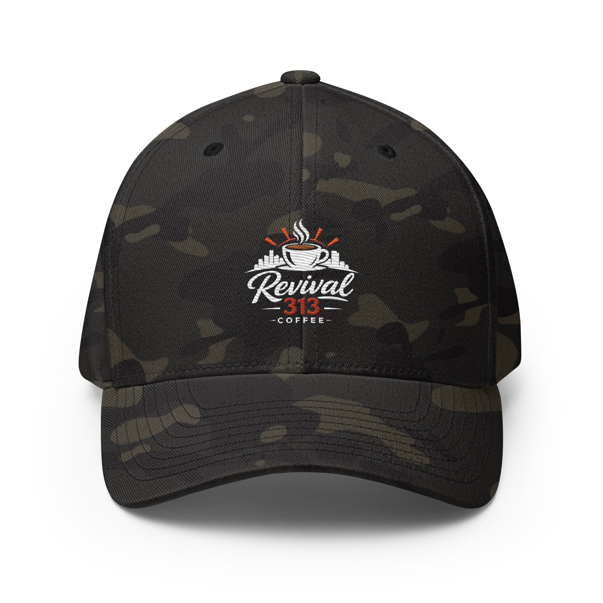 Structured Twill Cap – Revival 313 Coffee